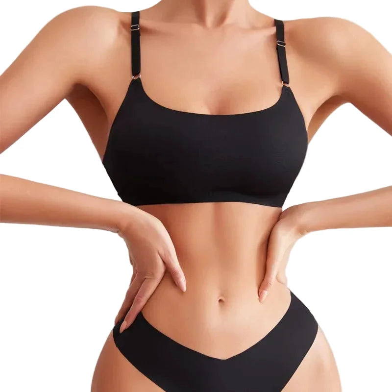 Les Secrets de Léa – Soutien-gorge sans couture effet soie glacée – Roshan - LSDLBoutique
