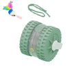 Jouet chat automatique vert à roue crantée, boule roulante, alimentation USB