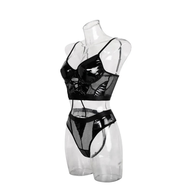 Les Secrets de Léa – Ensemble lingerie bustier et culotte – Athéna - LSDLBoutique