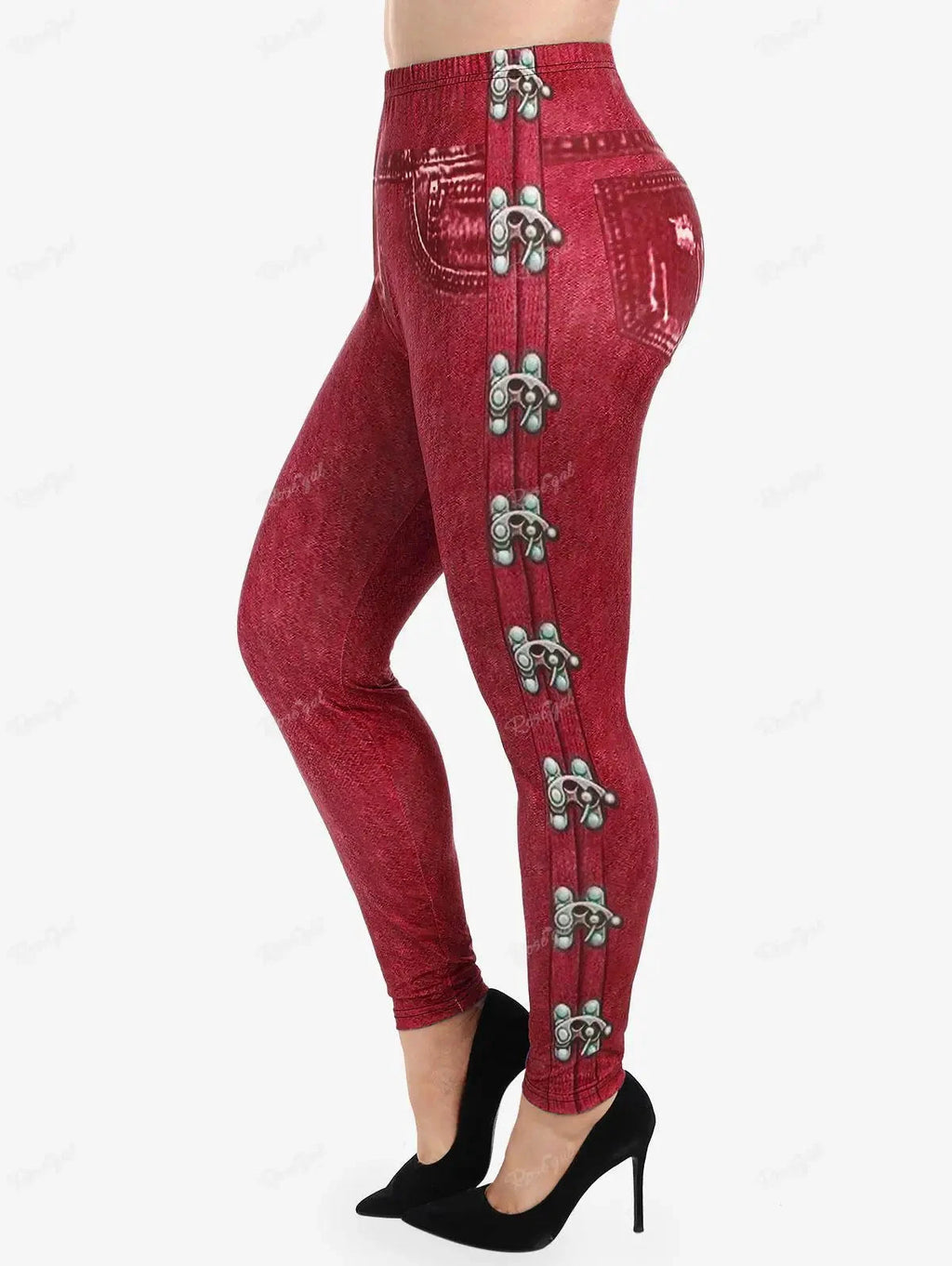 Legging gothique grande taille - LSDLBoutique