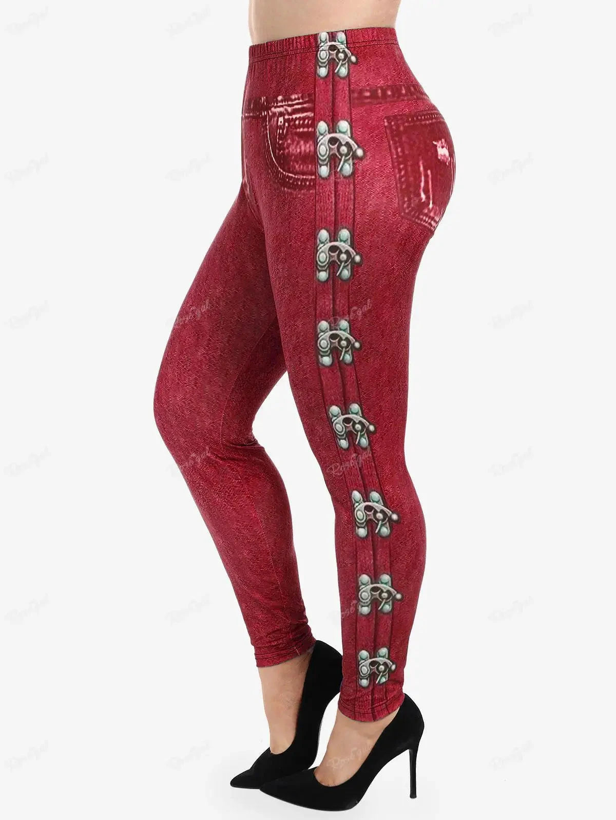 Legging gothique grande taille - LSDLBoutique