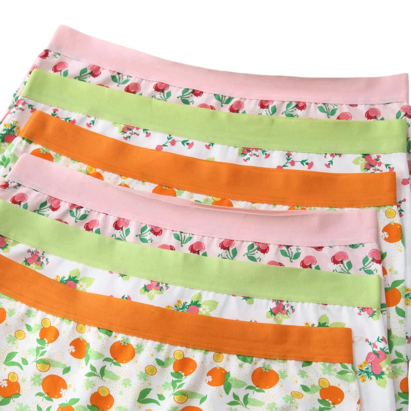 Les Secrets de Léa – Boxers coton imprimé fruits (lot de 6) – Kaori - LSDLBoutique