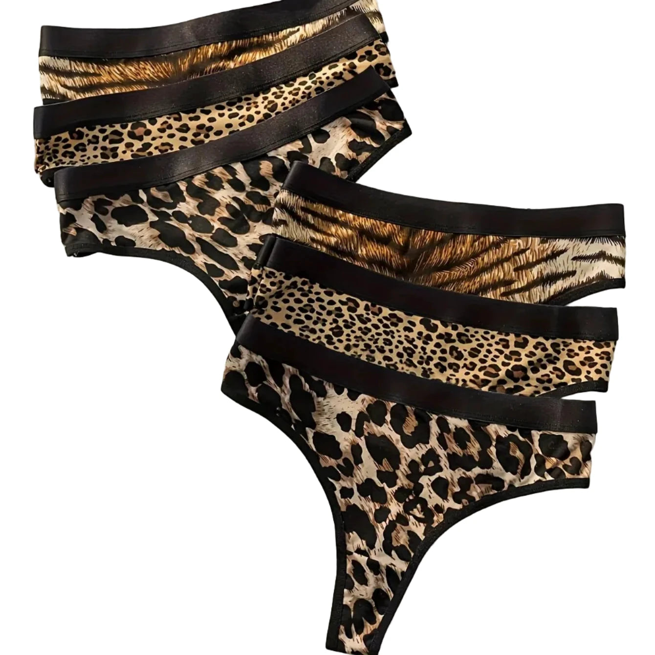 Les Secrets de Léa – Culotte string imprimé animal doublure coton – Félindra - LSDLBoutique