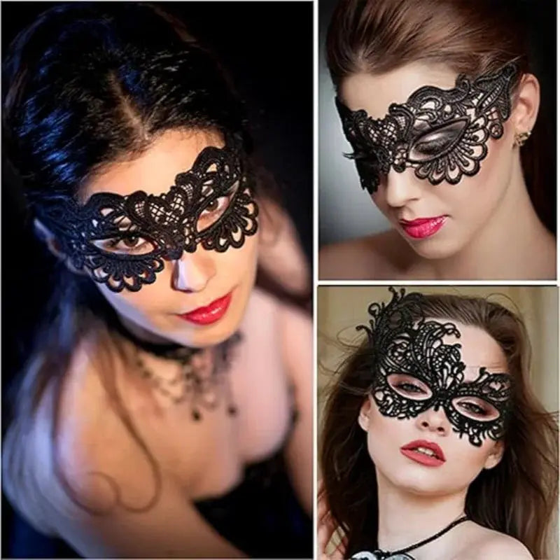 Masque de mascarade en dentelle pour femme - LSDLBoutique