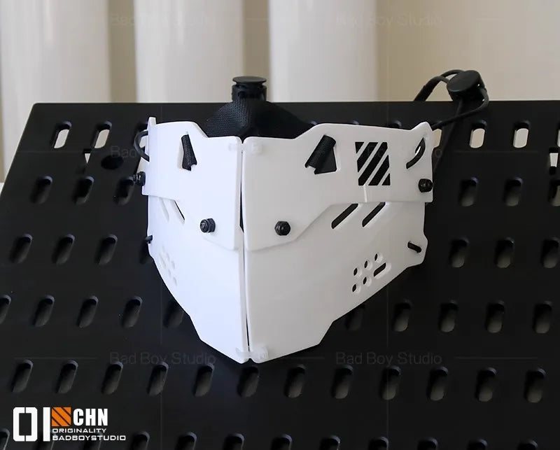 Accessoires cosplay cyberpunk – masque, armure