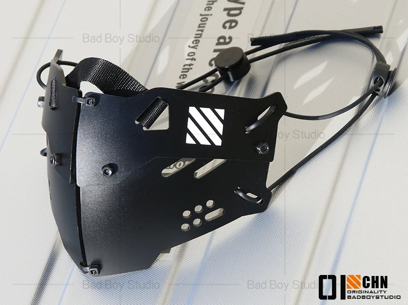 Accessoires cosplay cyberpunk – masque, armure