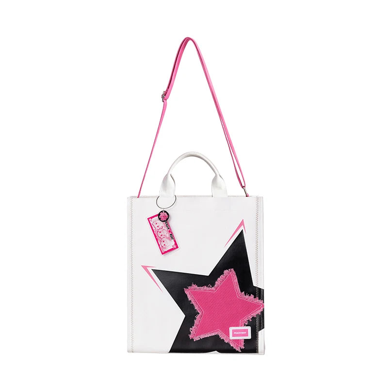 POP MART Shoulder Bag – Peach Riot Rush Hour