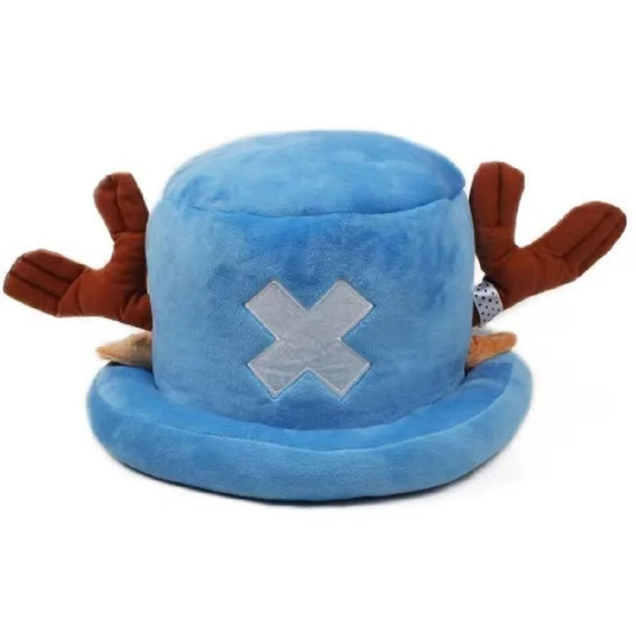 Tony Tony Chopper & Trafalgar Plush Beanie – Unisex Cosplay Cap – Anime Hat