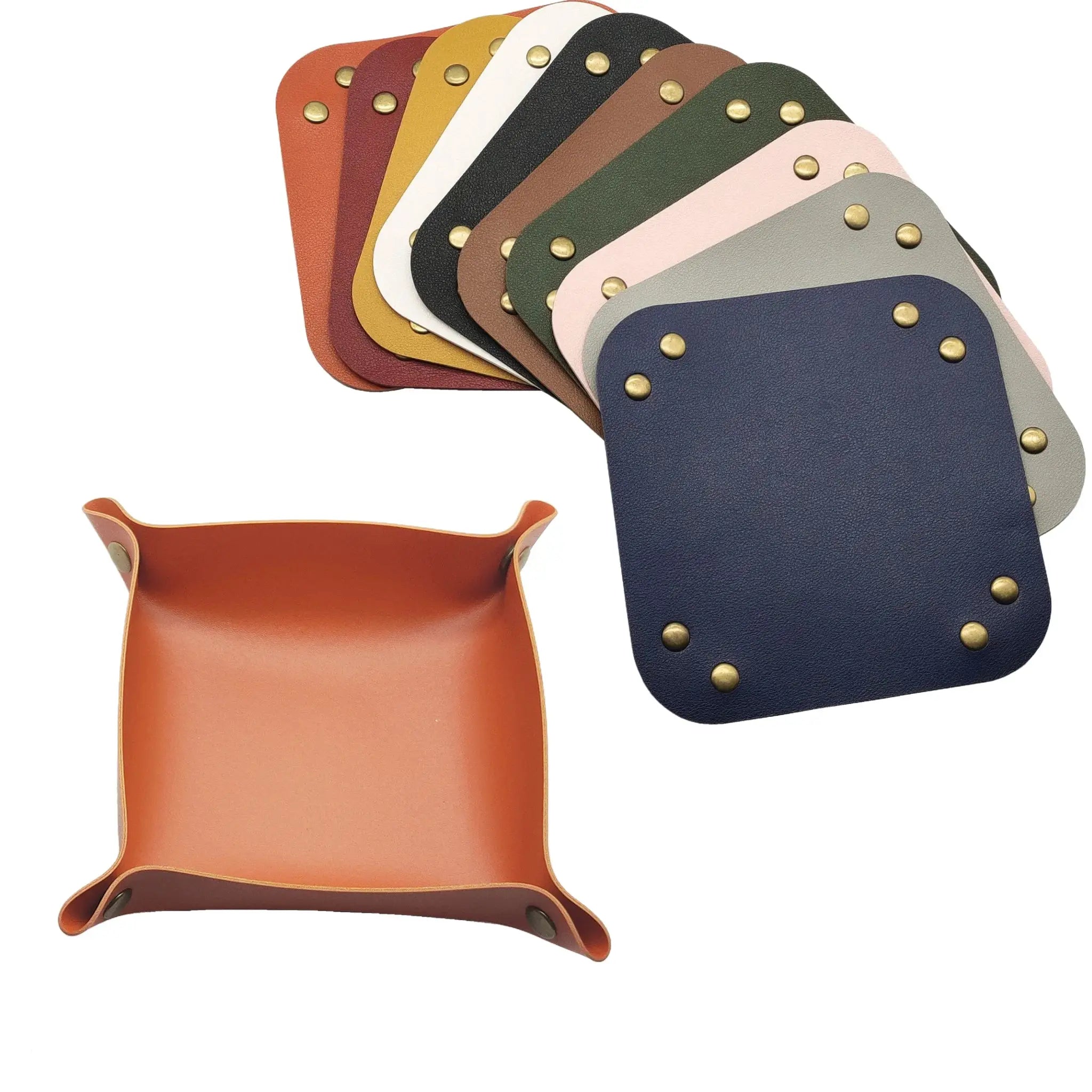 Plateau de roulement pliable en cuir – 20 cm 