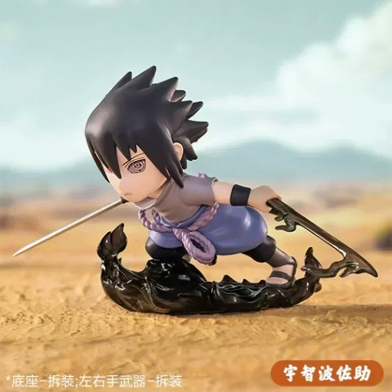 POP MART Naruto Sasuke Ninja World War Series Blind Box Toys Cute Surprise Guess Bag Doll Anime Figure Ornament Model…