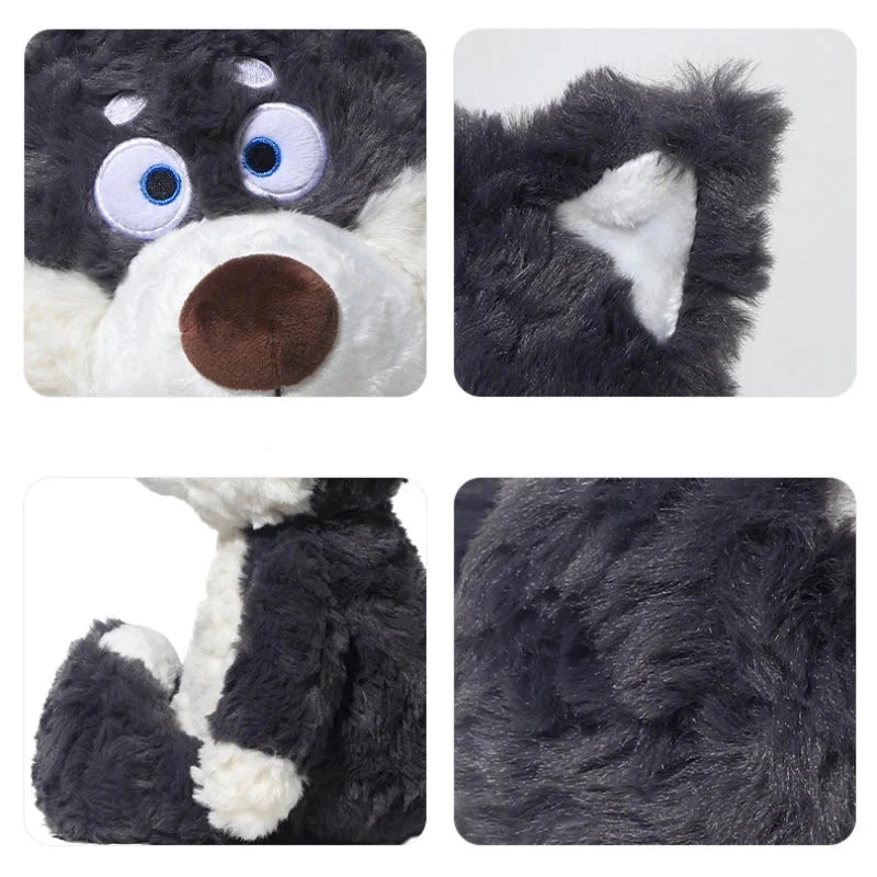 Peluche Loup Gris 40 Cm - LSDLBoutique
