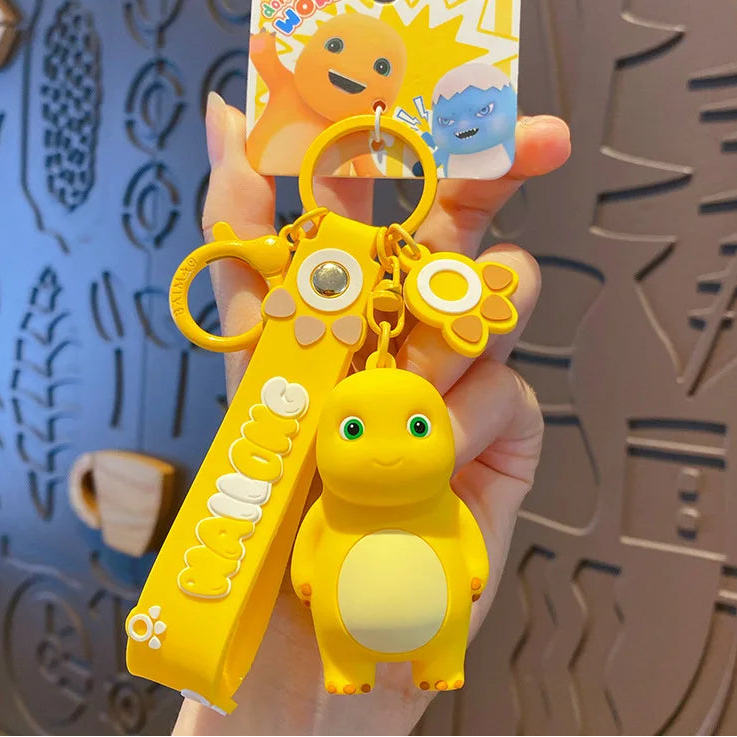 Cartoon Nailong Keychain Kawaii Milk Dragon Schoolbag Decorative Pendant As A Birthday Gift For Your Girlfriend – B