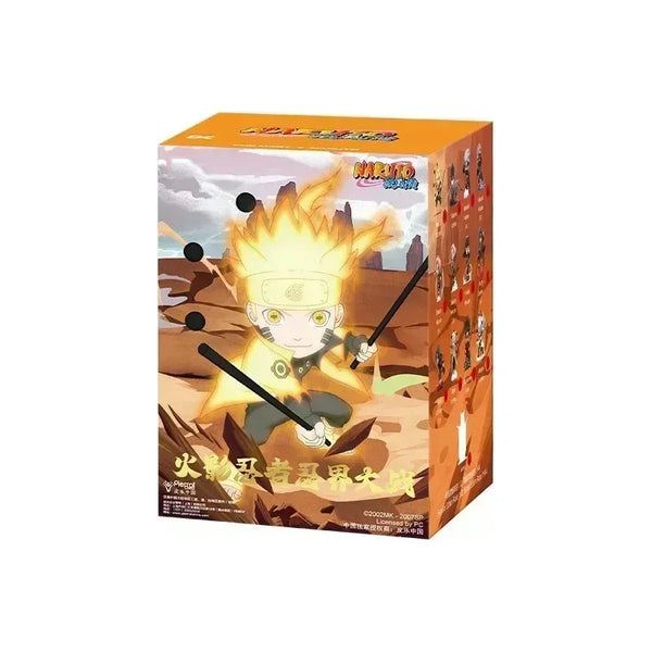 POP MART Naruto Sasuke Ninja World War Series Blind Box Toys Cute Surprise Guess Bag Doll Anime Figure Ornament Model…