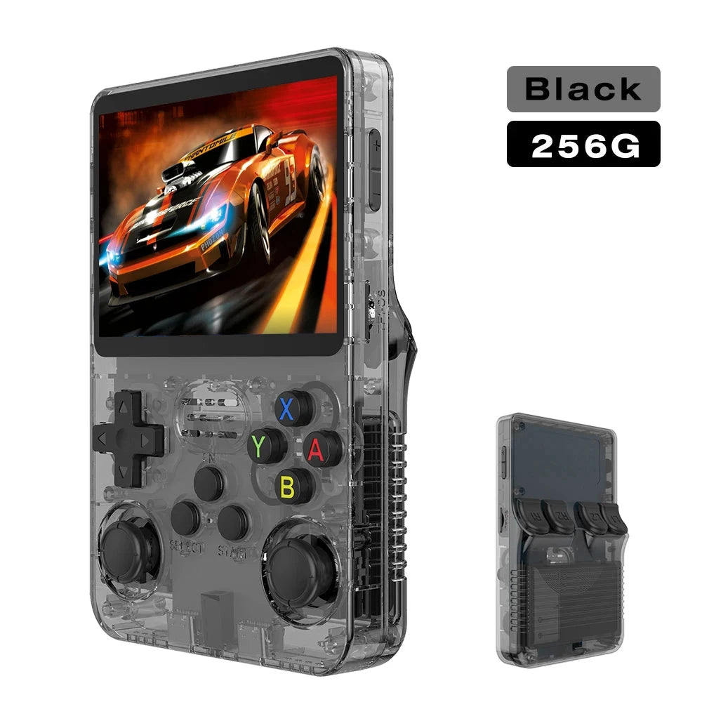 Console Rétro Boyhom R36S Arkos Avec 64 Go 128 Go 256 Go Écran IPS 3 5 Pouces Avec Plus De 6000 Jeux Préinstallés by Boyhom