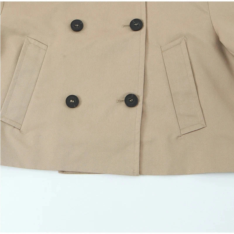 Women's pilot jacket – Structured zip and lapel