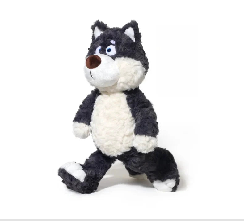 Peluche Loup Gris 40 Cm - LSDLBoutique