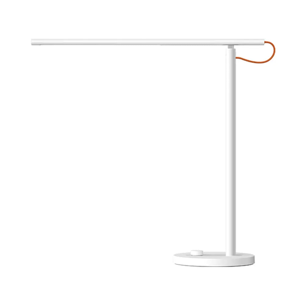Lampe de bureau MIJIA 1S pliable, base et colonne blanches, câble orange – LSDLBoutique, décoration