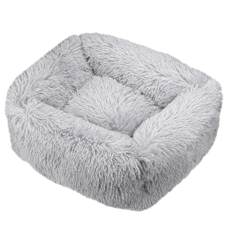 Lit pour chien carré – Peluche lavable - LSDLBoutique
