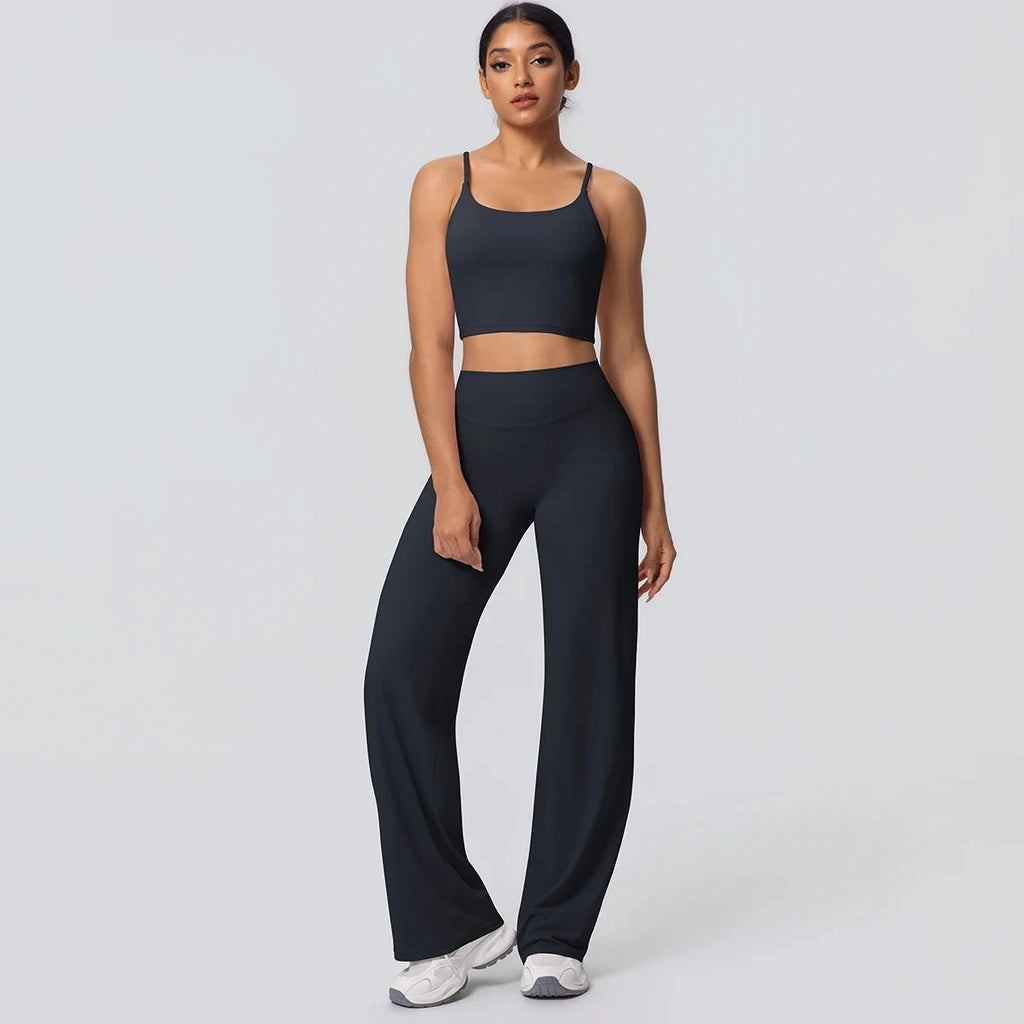 Ensemble Sport Femme – Dos Nu et Pantalon Taille Haute - LSDLBoutique