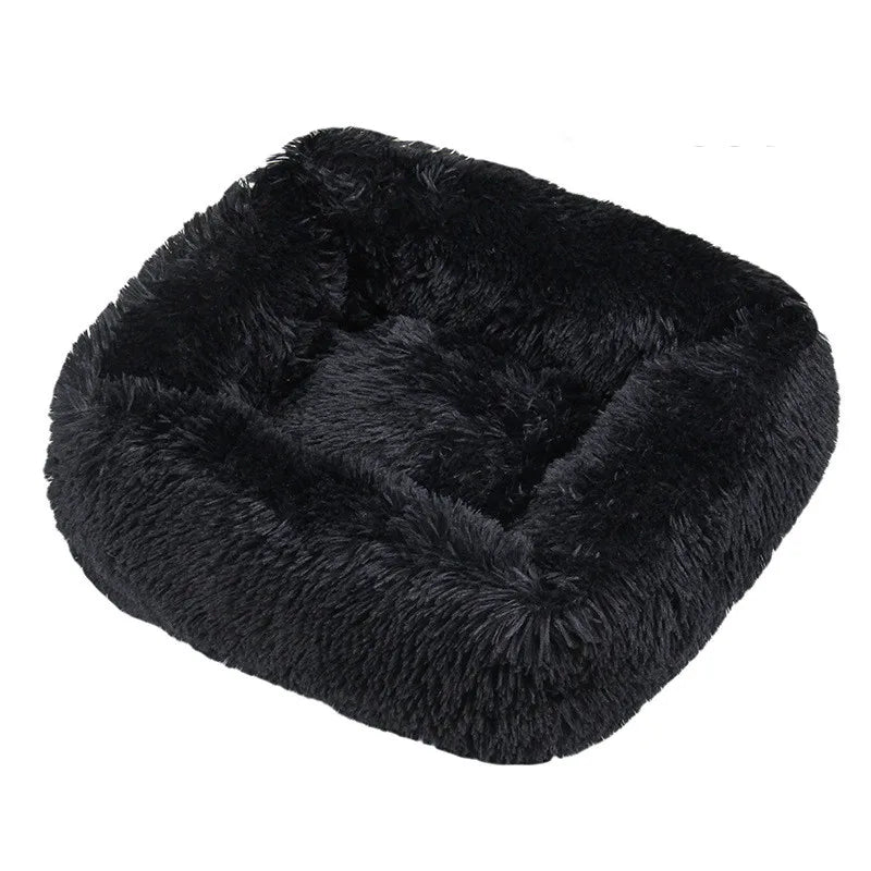 Lit pour chien carré – Peluche lavable - LSDLBoutique