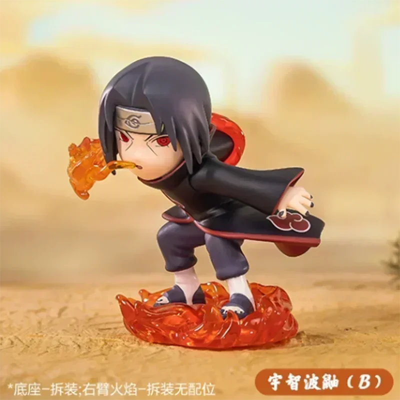 POP MART Naruto Sasuke Ninja World War Series Blind Box Toys Cute Surprise Guess Bag Doll Anime Figure Ornament Model…