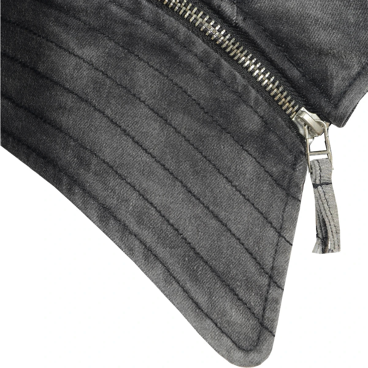 Veste Gothique en Denim Gris pour Femme - LSDLBoutique
