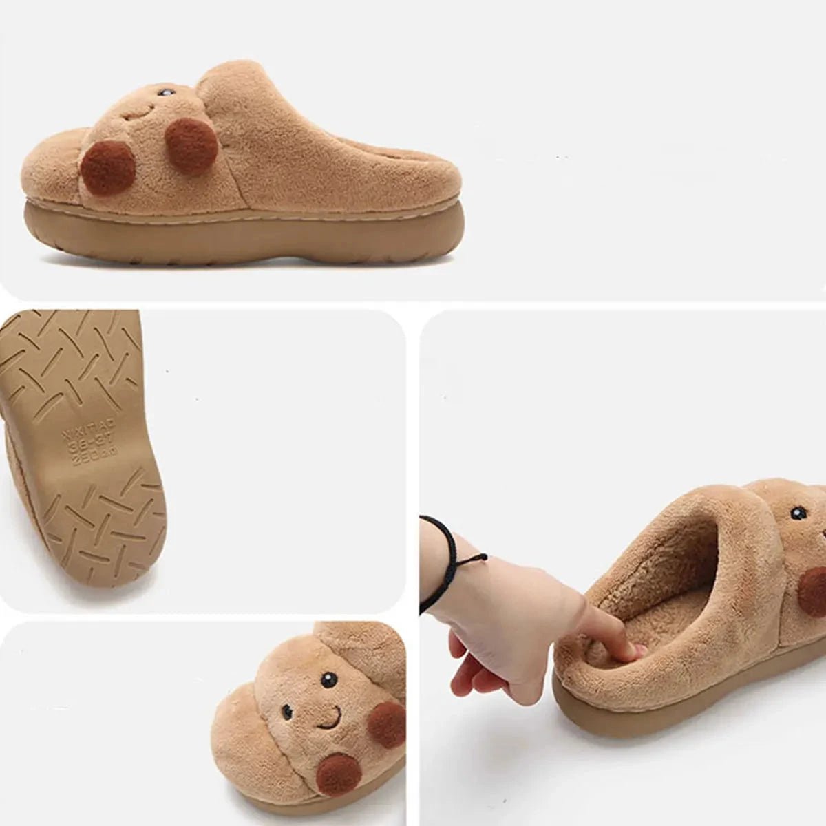 Pantoufles Unisex en Coton – Hiver Intérieur - LSDLBoutique