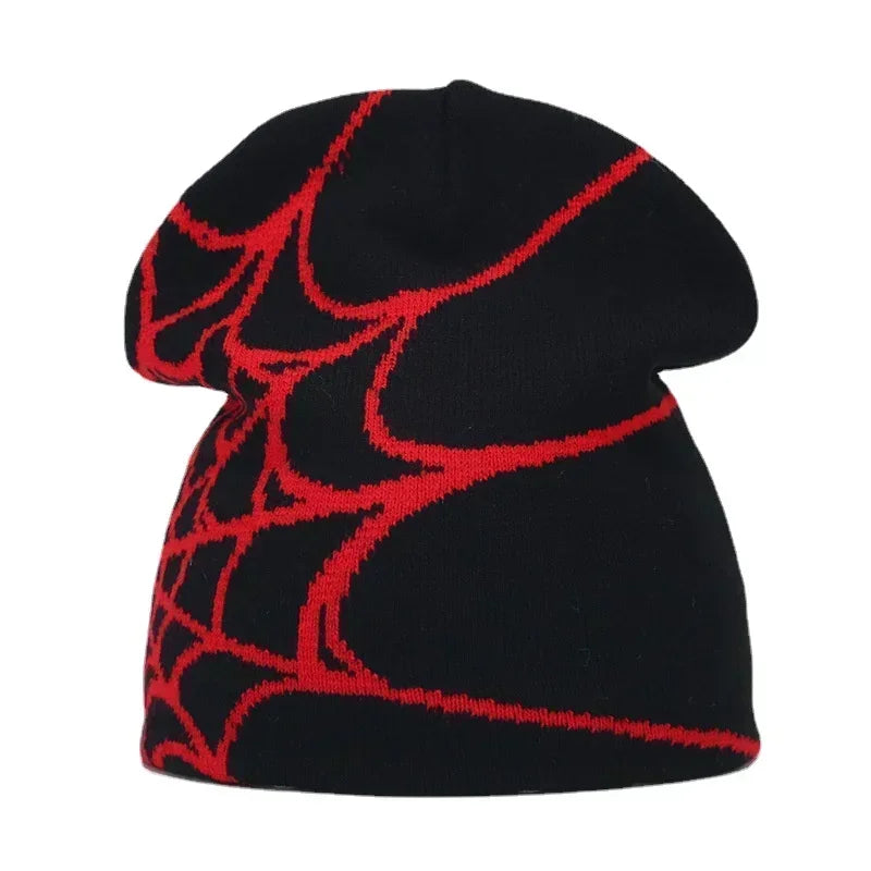Bonnet jacquard Y2K – 100 motifs, taille unique