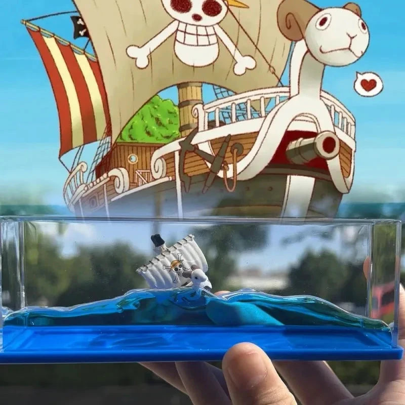 Décoration bateau flottant en liquide – Going Merry - LSDLBoutique