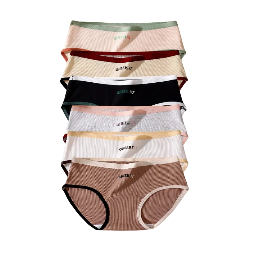 Les Secrets de Léa – Culotte triangulaire coton sans couture (lot de 6) – Farah - LSDLBoutique