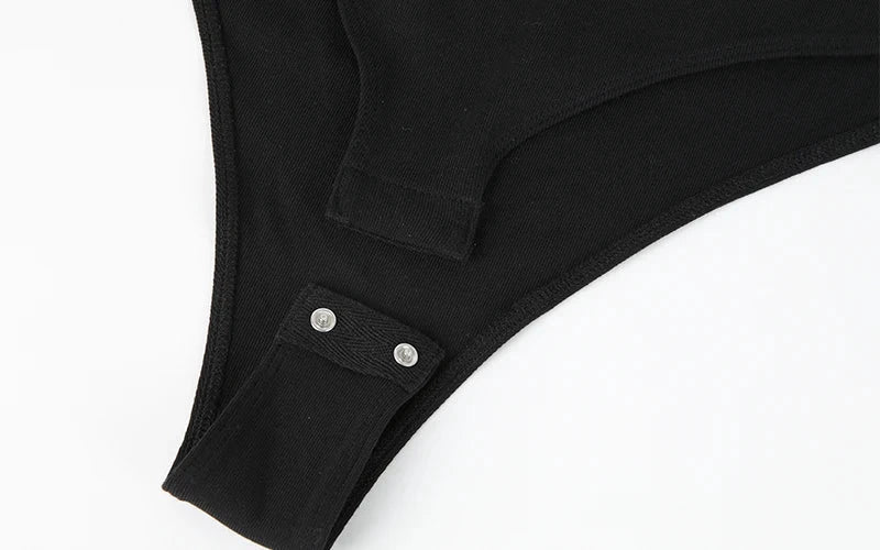 Les Secrets de Léa – Bodysuit thermique col roulé en viscose et spandex – Whitney - LSDLBoutique