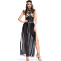 Costume Cléopâtre égyptienne – Robe dorée et coiffe – Or (Avec Coiffe) / CLEOPATRA | Les Secrets de Léa