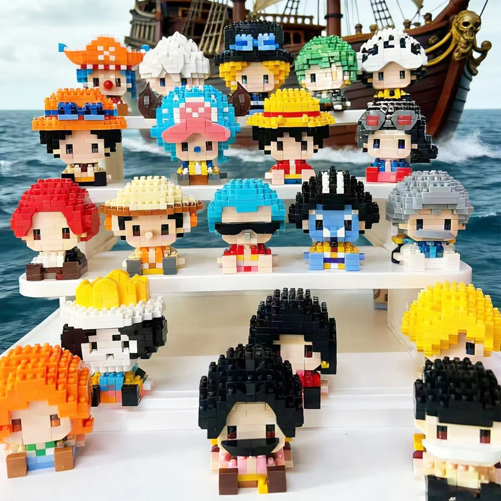 Figurine mini blocs de construction – Personnages One Piece