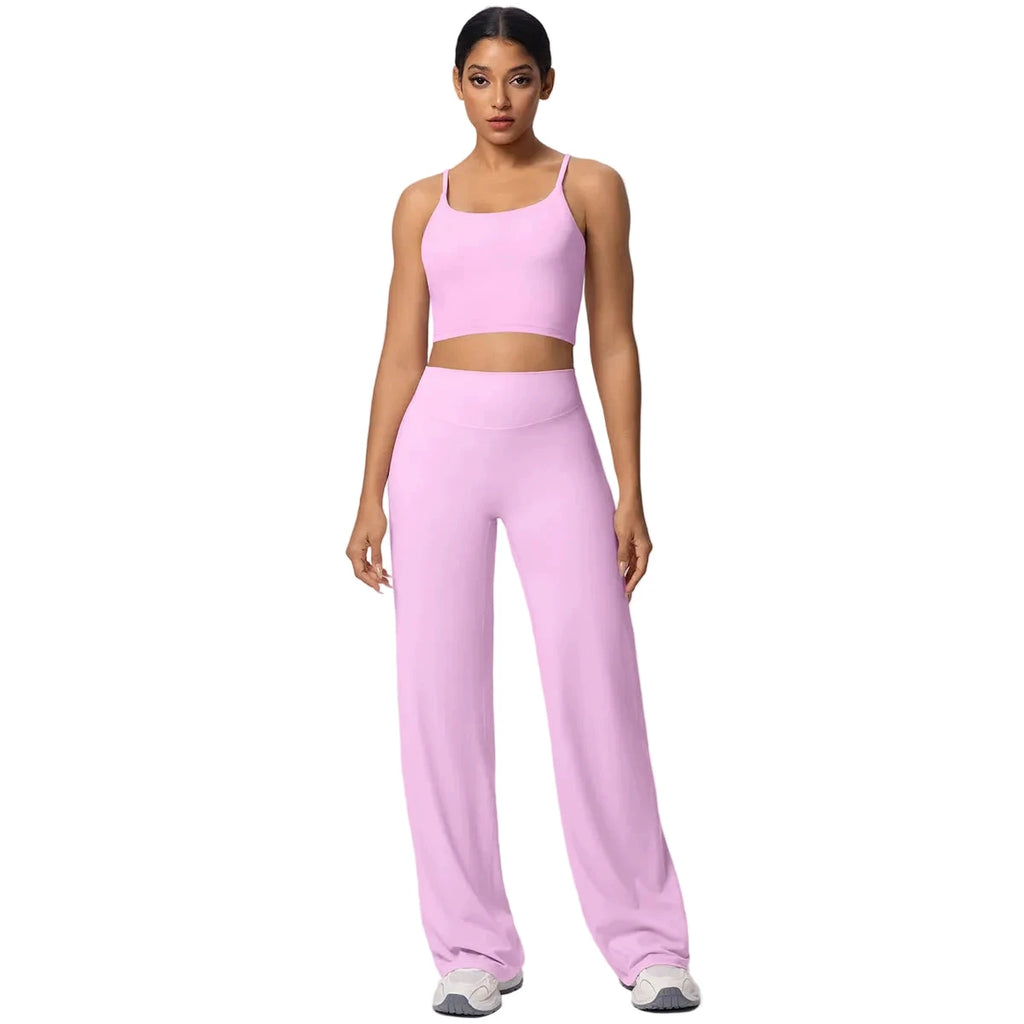 Ensemble Sport Femme – Dos Nu et Pantalon Taille Haute - LSDLBoutique