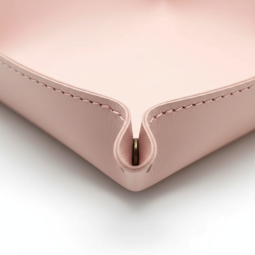 Plateau de roulement pliable en cuir – 20 cm 