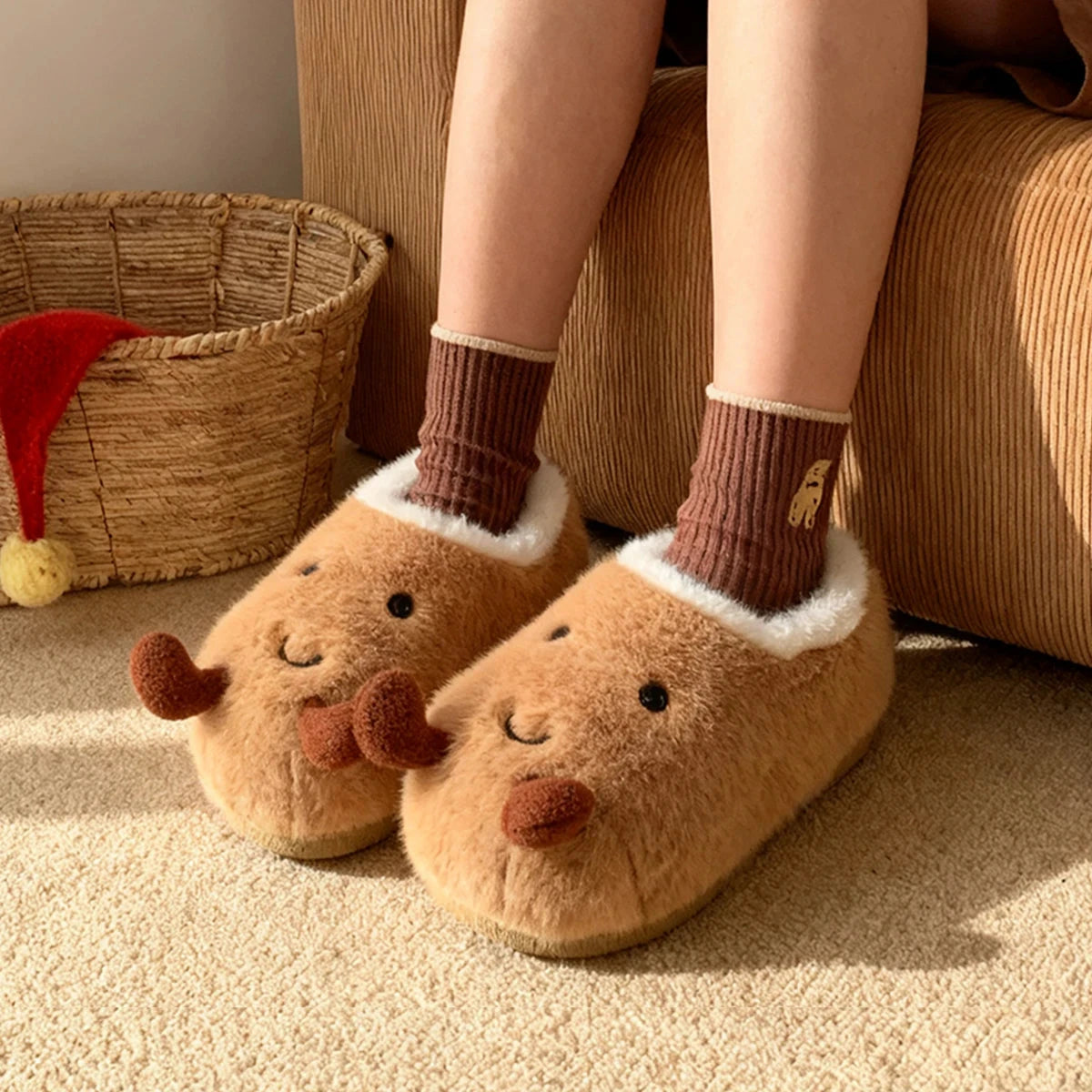 Pantoufles Unisex en Coton – Hiver Intérieur - LSDLBoutique