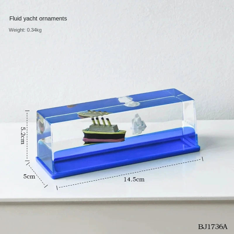 Décoration bateau flottant en liquide – Going Merry - LSDLBoutique