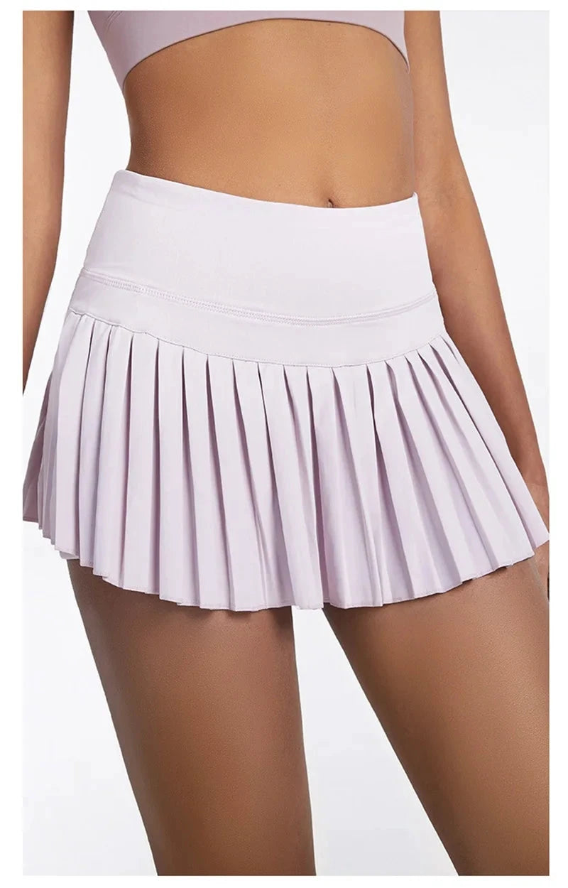 Jupe tennis femme plissée – Taille haute - LSDLBoutique