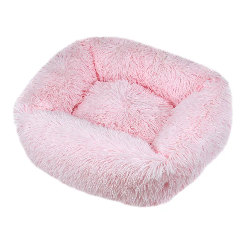 Lit pour chien carré – Peluche lavable - LSDLBoutique