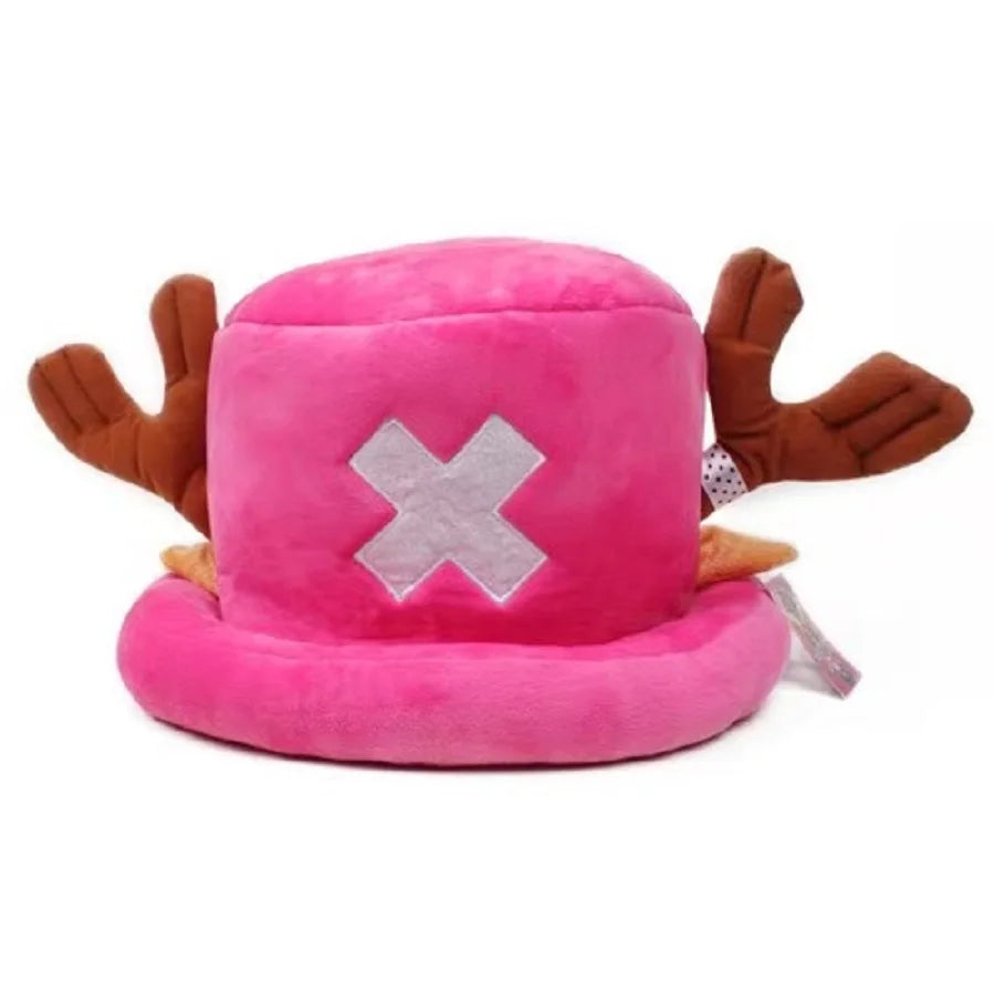 Tony Tony Chopper & Trafalgar Plush Beanie – Unisex Cosplay Cap – Anime Hat