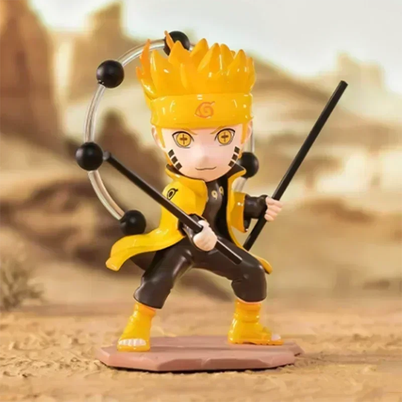 POP MART Naruto Sasuke Ninja World War Series Blind Box Toys Cute Surprise Guess Bag Doll Anime Figure Ornament Model…