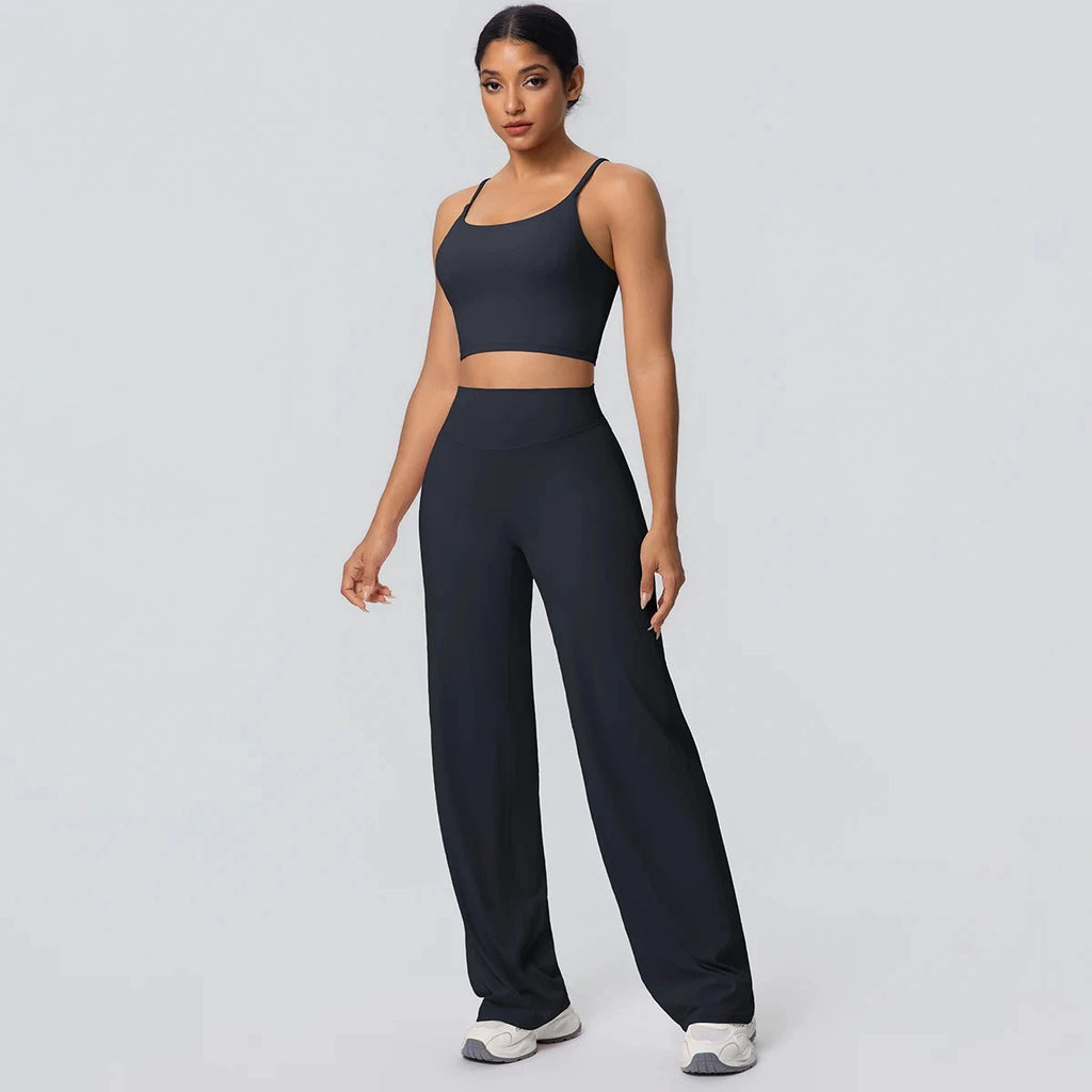 Ensemble Sport Femme – Dos Nu et Pantalon Taille Haute - LSDLBoutique