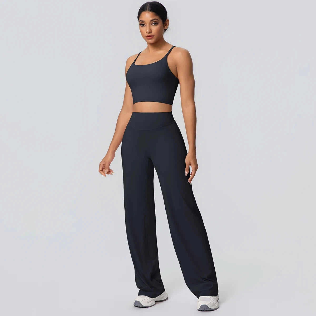 Ensemble Sport Femme – Dos Nu et Pantalon Taille Haute - LSDLBoutique