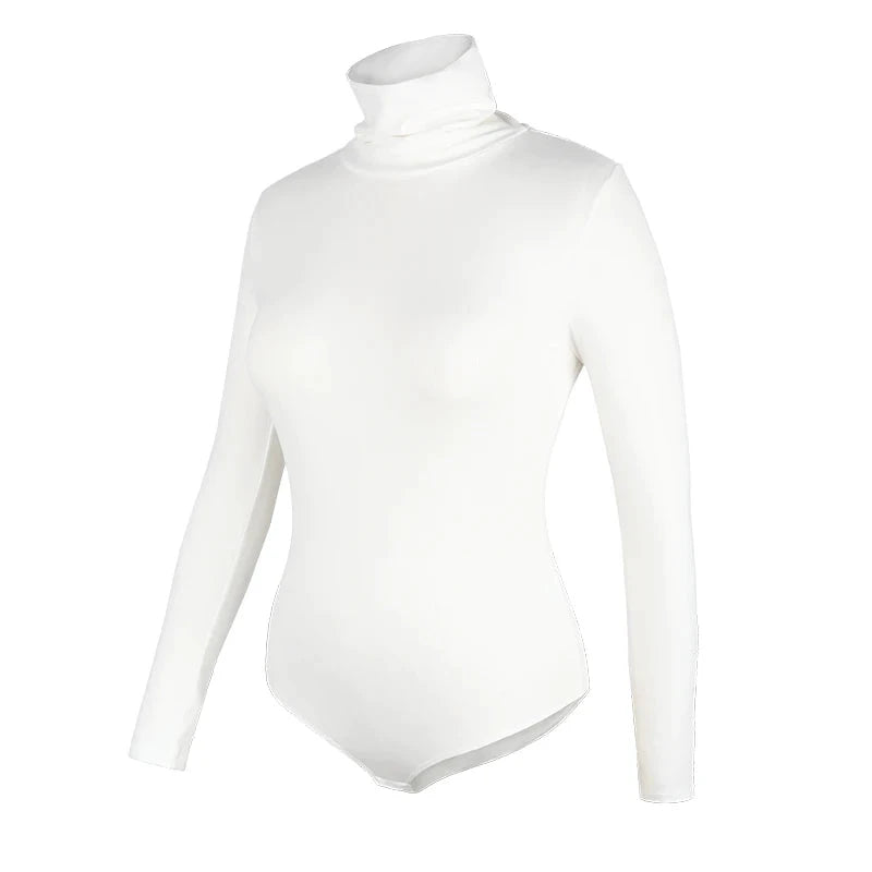 Les Secrets de Léa – Bodysuit thermique col roulé en viscose et spandex – Whitney - LSDLBoutique
