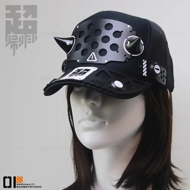 Cyberpunk Game Cosplay Mask Accessories Women Sci-fi Mechanical Mechs Mask Hand Armor Cosplay Props Halloween