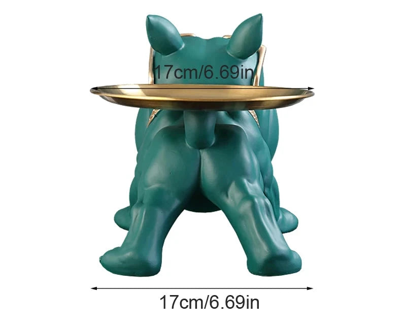 Figurine Chien Bouledogue – Déco Premium avec Rangement - LSDLBoutique