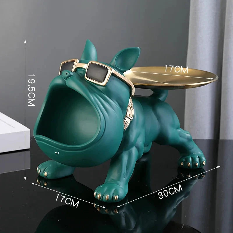 Figurine Chien Bouledogue – Déco Premium avec Rangement - LSDLBoutique