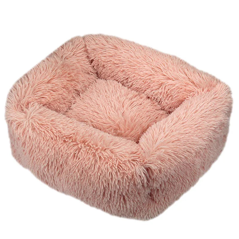 Lit pour chien carré – Peluche lavable - LSDLBoutique