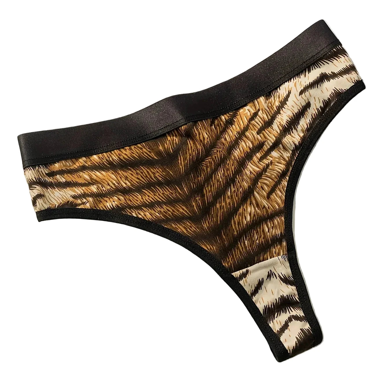 Les Secrets de Léa – Culotte string imprimé animal doublure coton – Félindra - LSDLBoutique