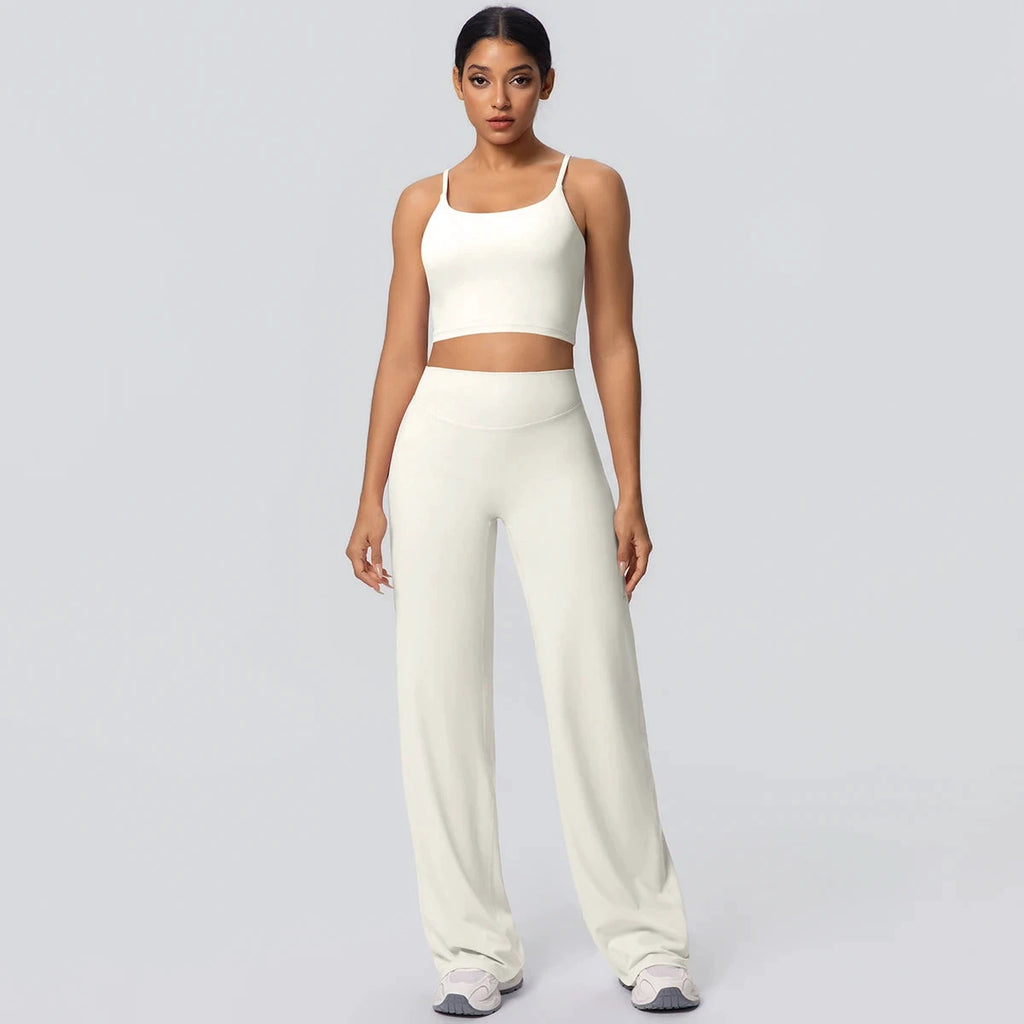 Ensemble Sport Femme – Dos Nu et Pantalon Taille Haute - LSDLBoutique